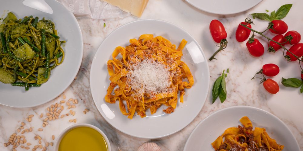 Sugo Pasta Glasgow tagliatelle | Black Hole Agency