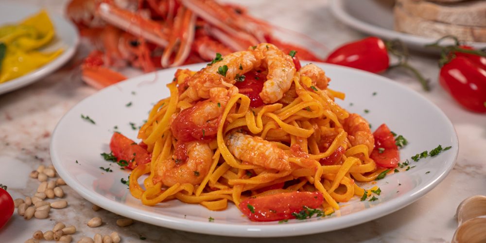 Sugo Pasta Glasgow linguine langoustines | Black Hole Agency