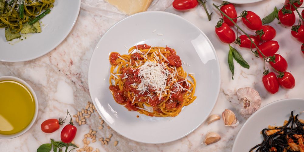 Sugo Pasta Glasgow spaghetti pomodoro | Black Hole Agency
